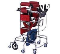 Déambulateur À Roulettes, À Roulettes Rotatif À 360°, 8 Roues, Toilettes Portables, Cadre De Sécurité Pour Personnes Âgées, Rééducation, Marche Auxiliaire