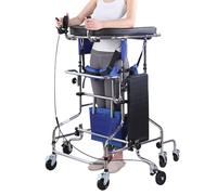 DéAmbulateur à Roulettes Avec SièGe DéAmbulateur pour Personnes âGéEs Avec Frein à Main 8 Roues Adapté Aux Personnes âGéEs Suivant Un EntraîNement RééDucation pour HéMipléGiq standing + walking Men's