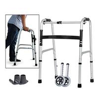 Déambulateur Aide À La Station Debout Pour Personnes Âgées : À 4 Roues Pour Seniors | À Posture Verticale Avec Coussin D'Accoudoirs - Marche Pour Plus De Stabilité Et De Soutien