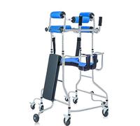 Déambulateur Aide À La Station Debout Pour Personnes Âgées, Rééducation Après Un Avc, Hémiplégie, Cadre Réglable En Hauteur Pour Adultes - Améliore L'Entraînement À La Marche Des Membres Inf