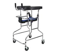 Déambulateur Cadre De Marche Pour Adultes Handicapés, À Roulettes, Entraînement Cérébral, Hauteur Réglable, B