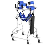 Déambulateur Cadre De Marche Pour Avant-Bras, Avec Roue, Aide Portable Pour La Rééducation De L'Hémiplégie, Pour Adultes Debout, Pour Personnes Âgées, Hauteur Réglable Pour Personnes Âgées O