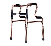 Déambulateur, déambulateur léger pour personnes âgées, cadre de marche pliable, capacité de charge élevée réglable à 8 niveaux : 418 lb