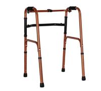 Deambulateur Déambulateur pliable for personnes âgées, adultes et personnes handicapées, aide à la marche de base avec pieds réglables et accoudoirs antidérapants