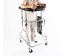 Déambulateur debout for adultes, for personnes âgées, hémiplégie, rééducation des membres inférieurs, cadre de marche for personnes handicapées rééducation déambulateur
