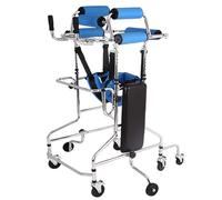 Déambulateur D'Intérieur À 8 Roues Pour Personnes Âgées - Aide À La Marche Debout Pour Adultes, Entraînement Des Membres Inférieurs À L'Avc, Hauteur 150-183 Cm