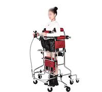 Déambulateur D'Intérieur, Chariot, Aide À La Marche, Siège Vertical Pour Personnes Âgées, Réglage De La Hauteur, Cadre Vertical À 8 Roues, Aide À La Marche Portable Pour Adultes