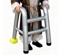 Déambulateur Gonflable Blague | Accessoires de Cosplay Drôles pour Halloween,Costume Déambulateur Senior Jouets À Gonfler | pour Événements Vacances Carnavals Mascarades Noël Théâtre Pièces Scolaires