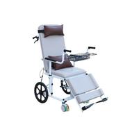 déambulateur Lit for fauteuil roulant d'infirmière, lit multifonctionnel for pousser et s'allonger à l'intérieur et à l'extérieur, réglable for le levage aides à la marche pour personnes âgées(Grigio)
