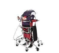 Déambulateur Multifonctionnel pour Personnes âgées, cadre de rééducation en position debout pour l'hémiplégie, avec siège et frein à main, destiné aux personnes handicapées, hauteur réglable(Male)