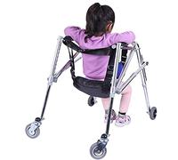 Déambulateur pédiatrique pliable avec roues réglables pour enfants atteints de paralysie cérébrale et utilisation à l'hôpital