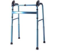 Déambulateur Pliable, cadre de marche léger en aluminium pour monter les escaliers, hauteur réglable antidérapante, aide à la montée des escaliers pour les personnes âgées handicapées