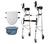 Déambulateur pliable léger pour personnes âgées - Déambulateur droit - Aide à la mobilité des personnes âgées - Étoile de lumière D