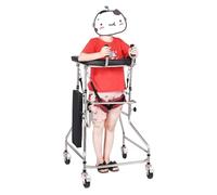 Déambulateur pliable réglable for personnes âgées et à mobilité réduite - Aide à la réadaptation en cas d'accident vasculaire cérébral hémiplégique(Men's)