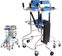 Déambulateur portatif pour personnes handicapées atteintes de paralysie cérébrale, roues 6/8 avec siège, hauteur réglable, pour hémiplégie rénale, rééducation après un AVC
