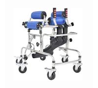 Déambulateur pour enfants atteints de paralysie cérébrale. Aide à la marche pour personnes atteintes de paralysie cérébrale. Se tenir debout - Rollator léger en aluminium avec siège réglable
