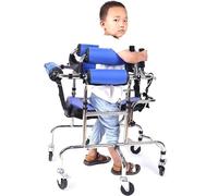 Déambulateur pour enfants atteints de paralysie cérébrale, cadre de verticalisation portable pour paralysie cérébrale, dispositif de rééducation médicale réglable pour la station debout à do