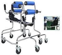 Déambulateur pour enfants atteints de paralysie cérébrale, verticalisateur portable pour personnes handicapées, 6/8 roues avec siège, hauteur réglable, pour hémiplégie, rééducation post-AVC