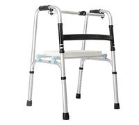 Déambulateur pour fauteuil roulant, personnes âgées handicapées à quatre pieds, léger, pliable et plaque de siège, bâton de rééducation sans rond, antidérapant, avec hôpital It's so Kind o