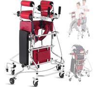 Déambulateur Pour Personnes Âgées, Orthopédique Pour Hommes Et Femmes, Avec 8 Roues Et Frein À Main, Pour Entraînement À La Rééducation