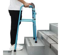 Déambulateur Standard Pliable, Capable De Transporter Jusqu'à 100 Kilogrammes, Mécanisme De Pliage Simple À Un Seul Bouton For Les Personnes À Mobilité Réduite