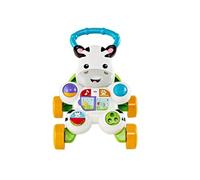 Fisher-Price Mon Trotteur Zèbre| Jouet Evolutif et Interactif Coloré, Lumineux et Musical Pour Apprendre à Marcher à Bébé | Trotteur Bébé Garçon ou Fille à Partir de 6 Mois, Version: Française, DLD96