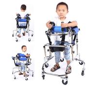 Déambulateurs à hauteur réglable pour enfants atteints de paralysie cérébrale, d'hémiplégie, de rééducation après un accident vasculaire cérébral, de cadre de verticalisation