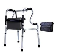 Déambulateurs for personnes âgées avec sièges pliants for adultes, cadre de marcheur de mobilité, cadres de marche étroits(A)
