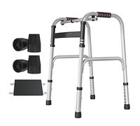 Déambulateurs pliables, cadre de marche à roulettes, déambulateur hauteur réglable for personnes âgées, déambulateurs d'intérieur droits for