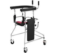Déambulateurs pour Personnes Âgées, cadre de rééducation pour hémiplégie et accident vasculaire cérébral, déambulateur debout pliable avec accoudoir, réglable en hauteur, pour les personnes âgées, han