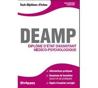 DEAMP - Diplôme d'état d'aide médico-psychologiques - Diane Berlucchi - Studyrama Eds - broché - Scolaire / Universitaire