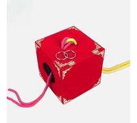Dean Box (Dean Dill) Cordes de liaison et boîte à anneaux Tours de magie Lien Magia Magician Stage Close Up Illusions Gimmick Props