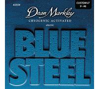 Dean Markley 2554 Jeu de cordes pour guitare électrique Bluesteel CL 09-11-16-26-36-46