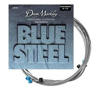 DEAN MARKLEY BLUE STEEL BASS GUITAR STRINGS NPS XMED 4STR 50-110