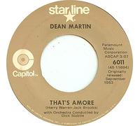 DEAN MARTIN - that's amore / you're the right one 45 rpm single