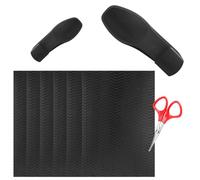 DEANKEJI 6 Pièces Patin Antiderapant Chaussure, Auto-Adhésives Semelle avec 1 Morceau de Ciseaux, Réduction du Bruit Anti-Glissement, Anti Bruit Chaussures pour la Protection Unique