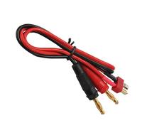 Deans Connecteurs Fiche, Deans Connecteurs Câble, Kit de Connecteurs Deans, Connecteur Femelle et Mâle Deans avec Fil en Silicone AWG pour RC Li Po Batterie Câble Drone