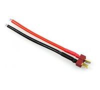 Deans Style T Plug mâle femelle connecteur fil 10 CM 16AWG Compatible avec le modèle RC Lipo RC(MALE)