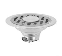 Deant Drain de sol intérieur en acier inoxydable pour un drainage rapide et une capture efficace des cheveux dans la douche, les toilettes, la cuisine, la cave et l'hôtel (double (court))