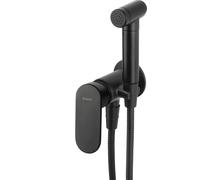 Deante Alpinia mitigeur bidet avec kit de douche encastrée noir BGAN34M
