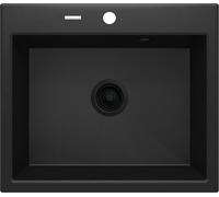 Deante Andante évier en granit 60x52 cm gris/graphite/onyx ZQN_G103