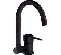 Deante Aster mitigeur de cuisine sur pied noir BCAN61M