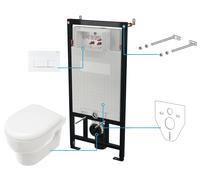 Deante Avis kit châssis avec cuvette, abattant et bouton CDAA6ZPW