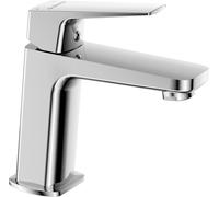 Robinet de lavabo sur pied chromé à levier unique Blur