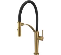 Deante Corda mitigeur de cuisine sur pied noir-marron BRC_C72M