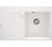 Deante Evora évier en granit 76x50 cm blanc ZQJ_A11L