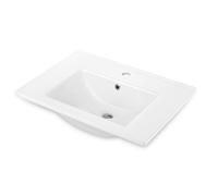 Deante Floks lavabo 60x45 cm rectangulaire encastrée blanc CDI_6U6M