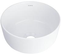 Deante Jasmin lavabo 28x28 cm ronde à poser blanc CDJ_6U2S