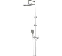 Deante Loco ensemble de douche mural avec douche pluie chrome NLC_04SK