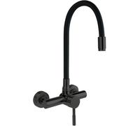 Deante Luno mitigeur de cuisine murale noir BOC_N80M